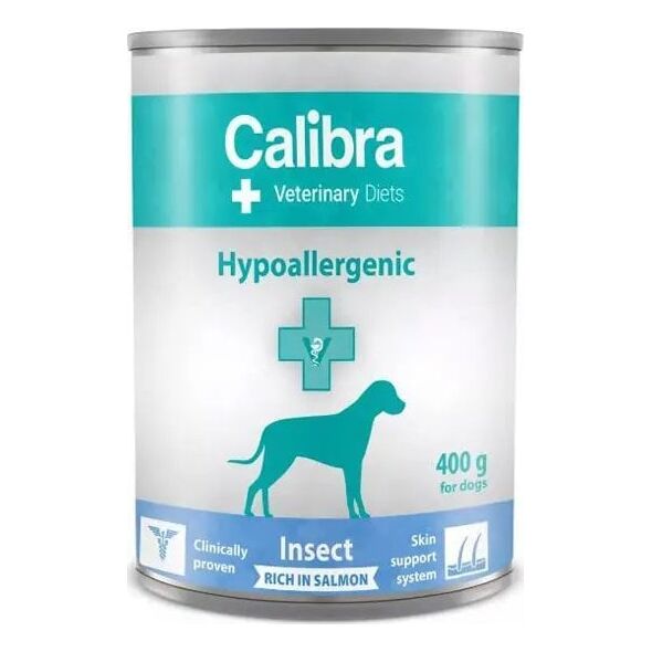 Calibra Calibra Veterinary Diets Dog Hypoallergenic Insect & Salmon 400g