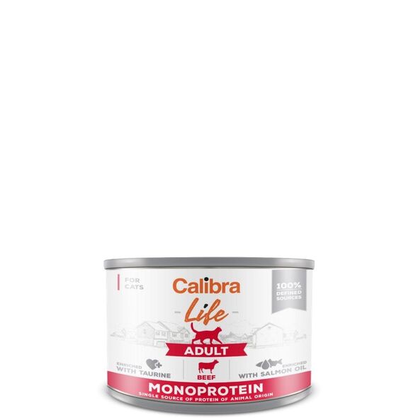 CALIBRA Cat Adult Life Beef 200g