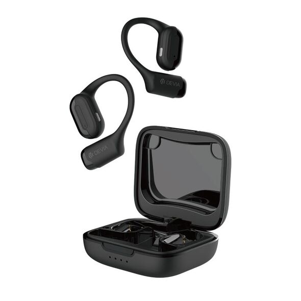 True Wireless Ακουστικά Bluetooth Devia OWS EM401 Pro1 Μαύρο 6942297112247 6942297112247 έως και 12 άτοκες δόσεις