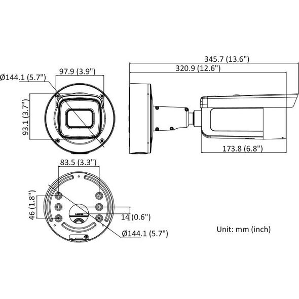 Kamera IP Hikvision Kamera Ip Hikvision Ds-2Cd2647G2-Lzs (3.6-9Mm) (C)