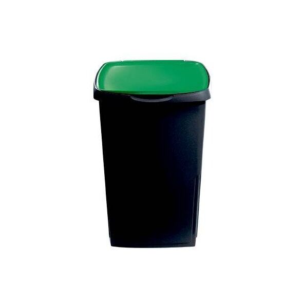Κάδος απορριμμάτων Ecosolution 45L 37x36x53 5cm σκούρο γκρι/πράσινο 8009115034247