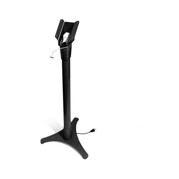 Compulocks Galaxy Tab A7 10.4" Space Enclosure Portable Floor Stand Black, Aluminium, Black