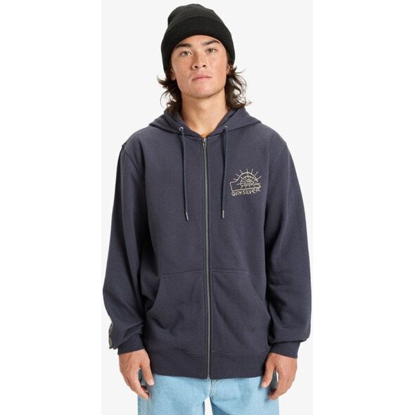 Quiksilver Zip Hoodie EQYFT05133-KSH0 Granatowe L