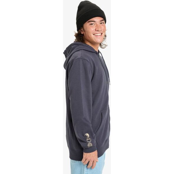 Quiksilver Zip Hoodie EQYFT05133-KSH0 Granatowe L