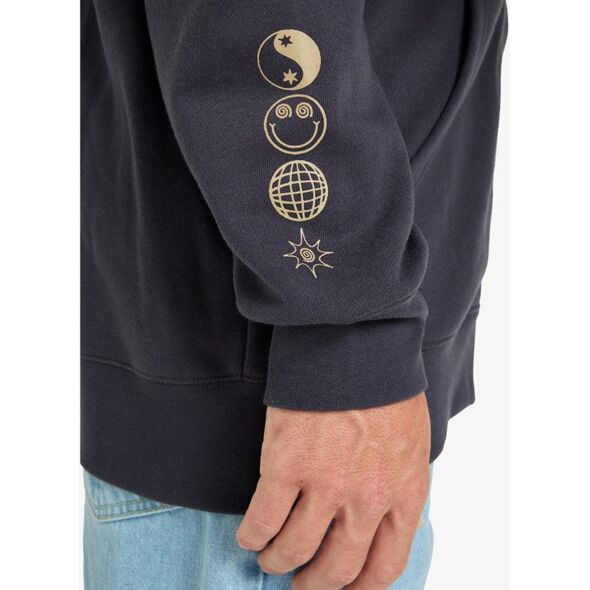 Quiksilver Zip Hoodie EQYFT05133-KSH0 Granatowe L