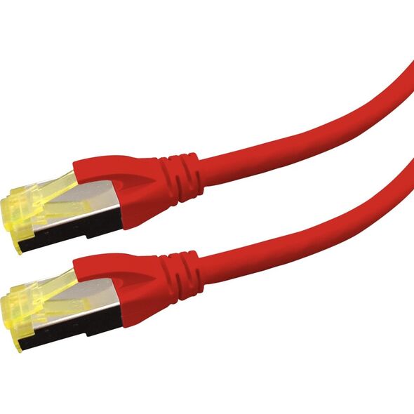 LOGON PREMIUM APR6005R kabel sieciowy Czerwony 0,5 m Cat6 S/FTP (S-STP)