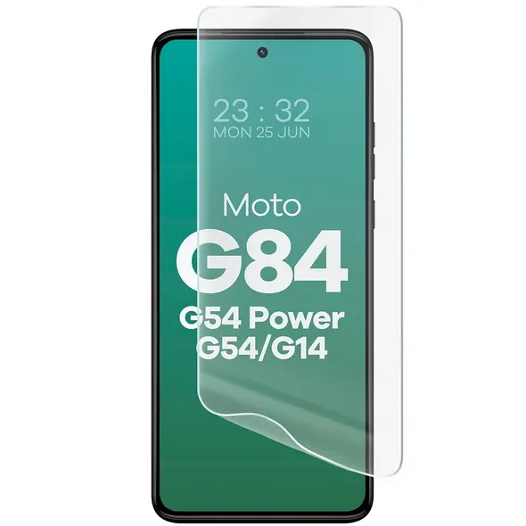 Folia hydrożelowa na ekran Bizon Glass Hydrogel Front do Motorola Moto G14 4G / G54 5G / G54 Power 5G / G84 5G