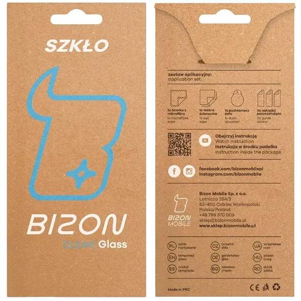 Szkło hartowane Bizon Glass Clear 2 do Motorola Moto G86 5G / G86 Power 5G