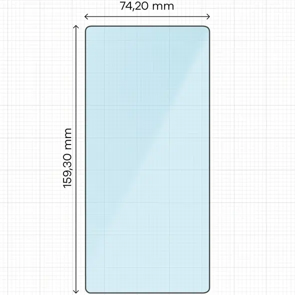Szkło ochronne 2.5D Bizon Smart Glass do Samsung Galaxy S25 Ultra