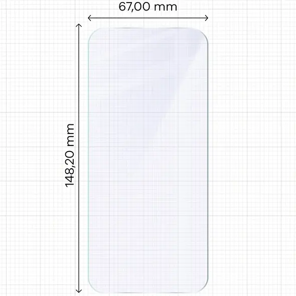 Elastyczne szkło hybrydowe Bizon Glass Mule do Google Pixel 10 Pro