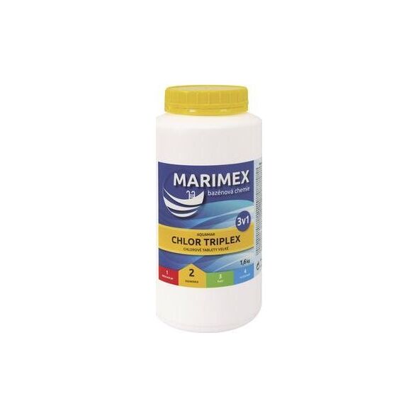 Marimex Chemia basenowa Chlor Triplex 3 w 1 - 1,6 kg (tabletki)