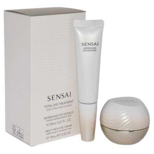 Kanebo Sensai Set (Total Eye Treatment Refreshing Eye Essence 20ml + Melty Rich Eye Cream 15ml)