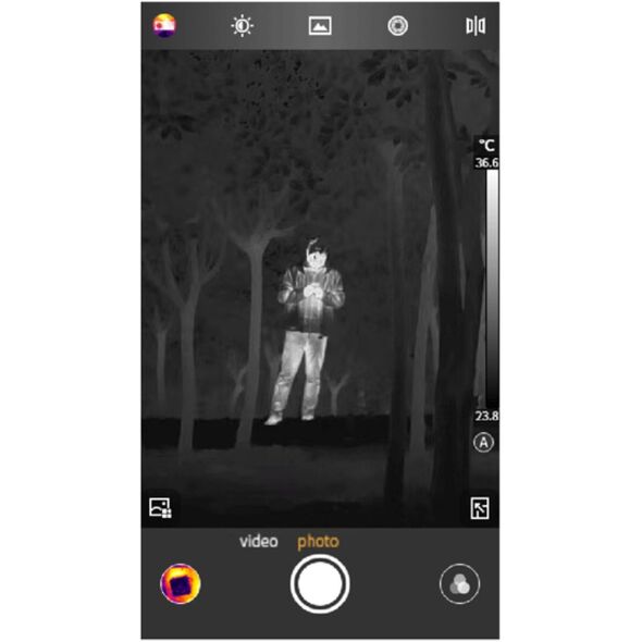 Kamera termowizyjna GuideIR MobIR 2S USB-C, 256x192px do 150C FOV 25 Autofocus 100m Noktowizja, M2SA