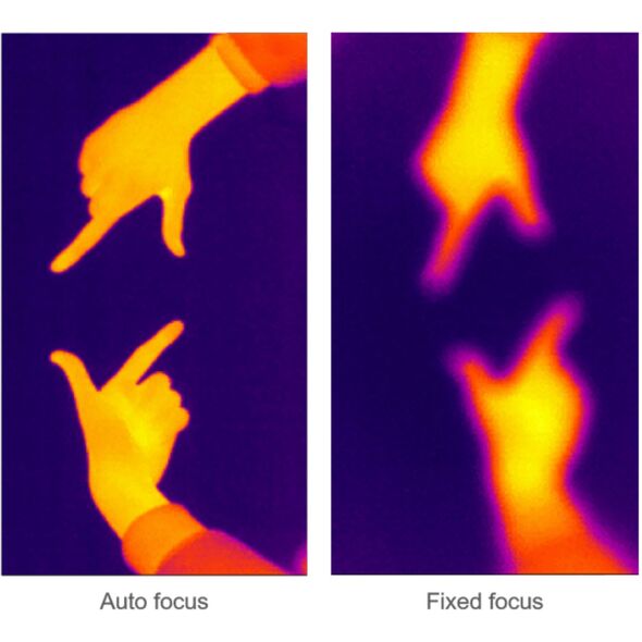 Kamera termowizyjna GuideIR MobIR 2T USB-C, 256x192px Dokł. pomiaru temperatury ciała 0,5C do 150C FOV 56 Autofokus, M2TA