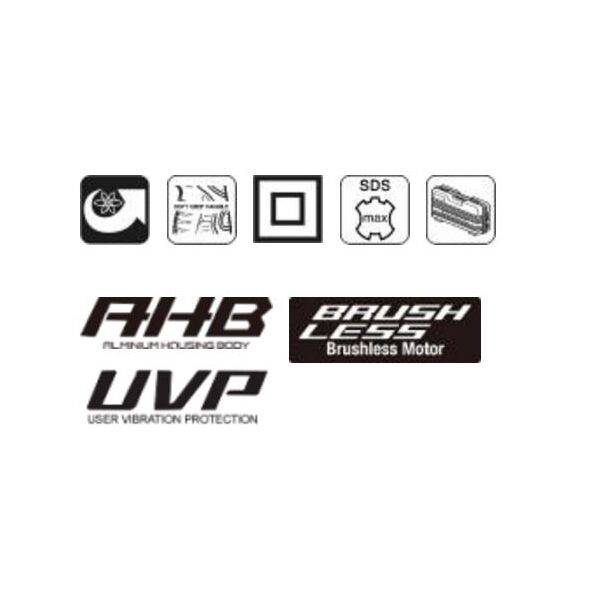 Młotowiertarka Hitachi Młot udarowo obrotowy 1500W SDS-MAX - DH45MEY
