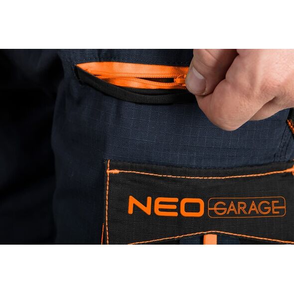 Neo Spodnie robocze Neo Garage, 100% bawełna rip stop, rozmiar L
