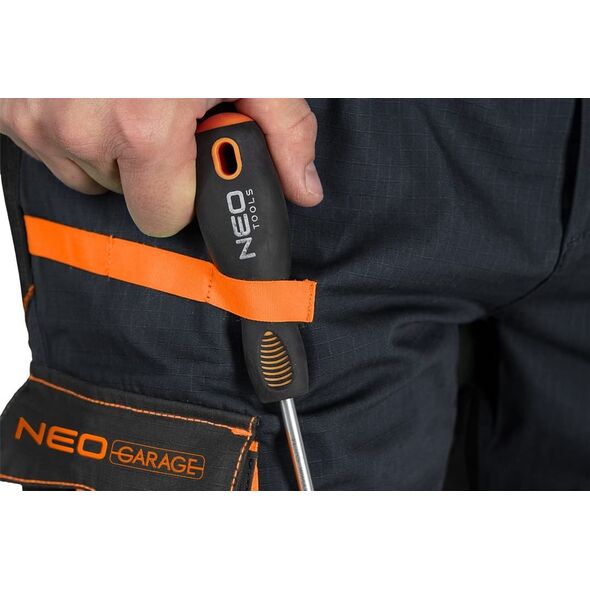 Neo Spodnie robocze Neo Garage, 100% bawełna rip stop, rozmiar XL