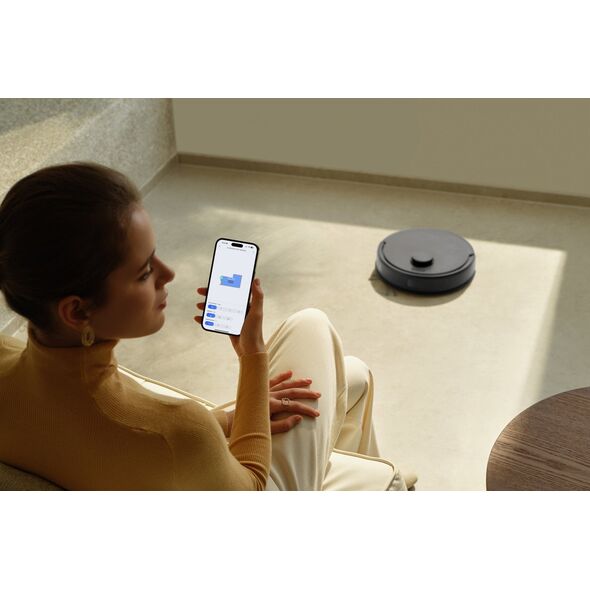 Mova E20 Plus by Dreame - Czarny Robot Sprzątający Mopujący z Automatycznym Opróżnianiem w Stacji Bazowej