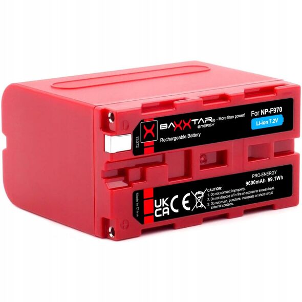 Μπαταρία Baxxtar NP-F970 9600mAh