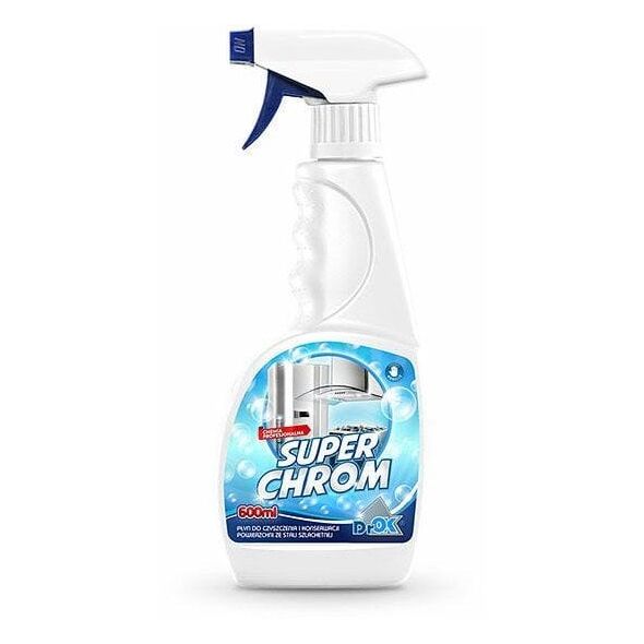 PREPARAT DO CZYSZCZENIA STAL NIERDZEWNA  "SUPER CHROM" 0.6l