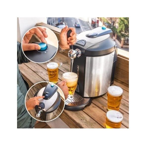 Cecotec BeerFlow Steel 5000 Nalewak do piwa