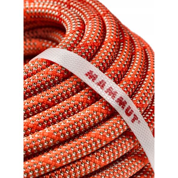Σχοινί αναρρίχησης Mammut 9.8 Crag Classic Rope 80 m - λευκό/πορτοκαλί