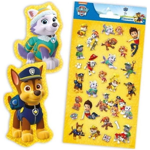 Adikbal Naklejki Psi Patrol 26 sztuk one size