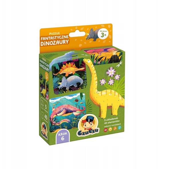CzuCzu puzzle Fantastyczne dinozaury 94188