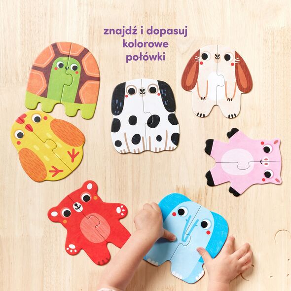 CzuCzu Moje pierwsze puzzle Zwierzątka 94140