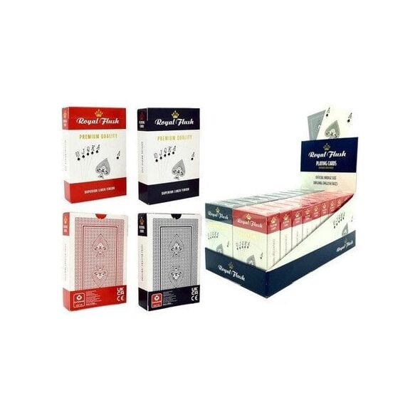 *****Karty Cartamundi royal flush 81288