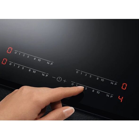 Induction hob AEG IKE74471IB, installed only in a stone-type worktop