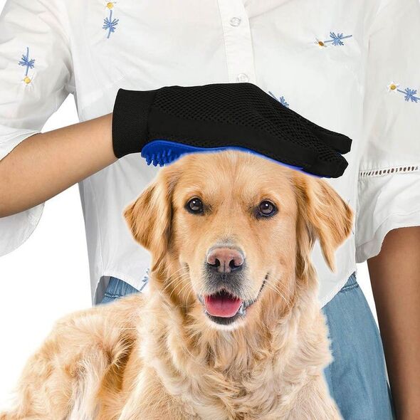 Pets Collection Rękawica szczotka do czesania wyczesywania sierści uniwersalny