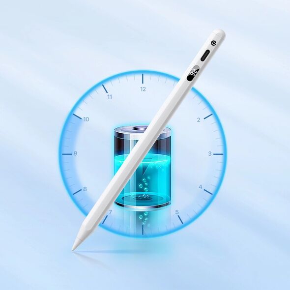 DUX DUCIS rysik STYLUS SP-06 do iPada z ładowaniem bezprzewodowym i wyświetlaczem biały