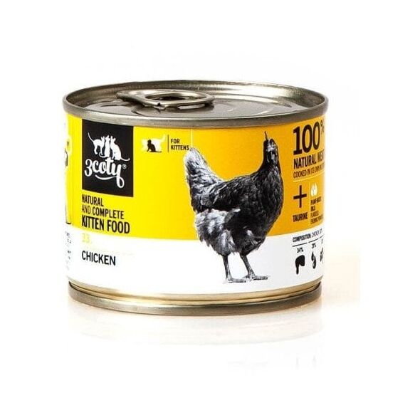 3Coty CHICKEN for Kittens 180g