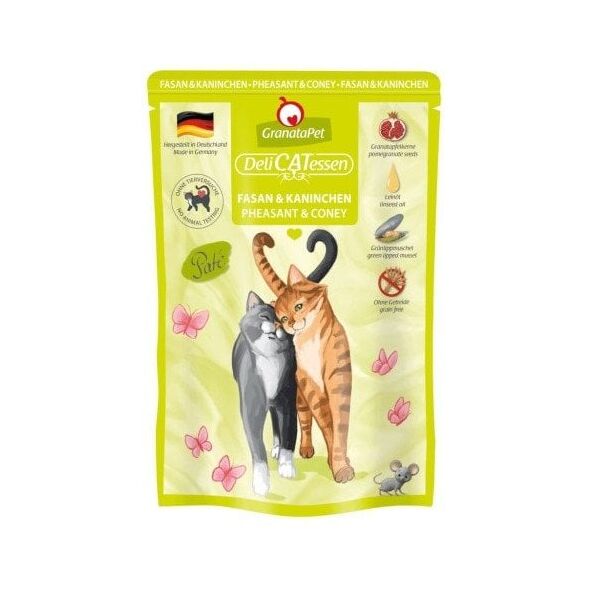 GranataPet DeliCatessen bażant i królik karma mokra dla kota 85g