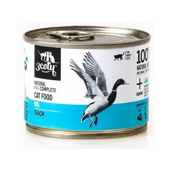 3Coty DUCK for Adult cats 180g