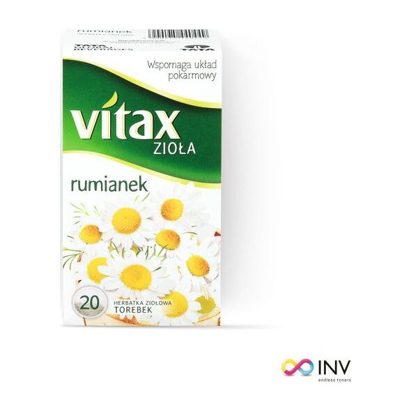 Vitax HERBATA VITAX ZIOŁA RUMIANEK 20 TOREBEK 6631751