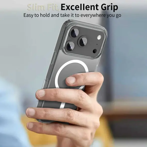 Etui Tech-Protect Flexair Hybrid MagSafe do Apple iPhone 17 Pro Clear