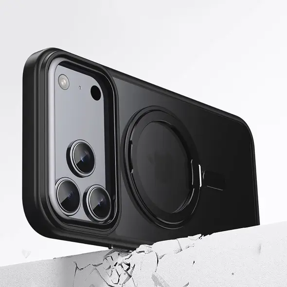 Etui Tech-Protect Magring MagSafe do Apple iPhone 17 Pro Matte Black