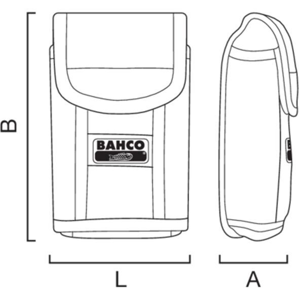 Bahco Etui na telefon komórkowy pionowe BAHCO