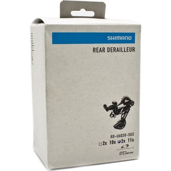 Shimano Przerzutka tylna Shimano Cues RD-U6020-SGS, 11-rzędowa, 45T, Shadow RD, Linkglide