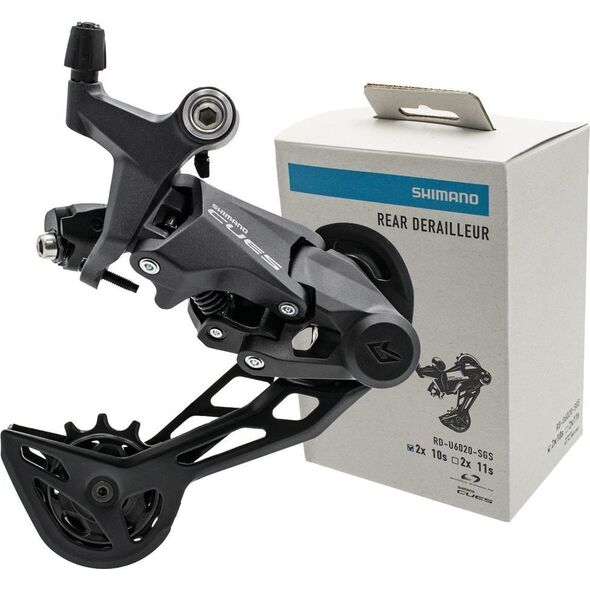 Shimano Przerzutka tylna Shimano Cues RD-U6020-SGS, 2x10-rz, Shadow RD