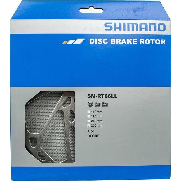 Shimano Tarcza hamulcowa Shimano SM-RT66-M 220 mm 6 śrub