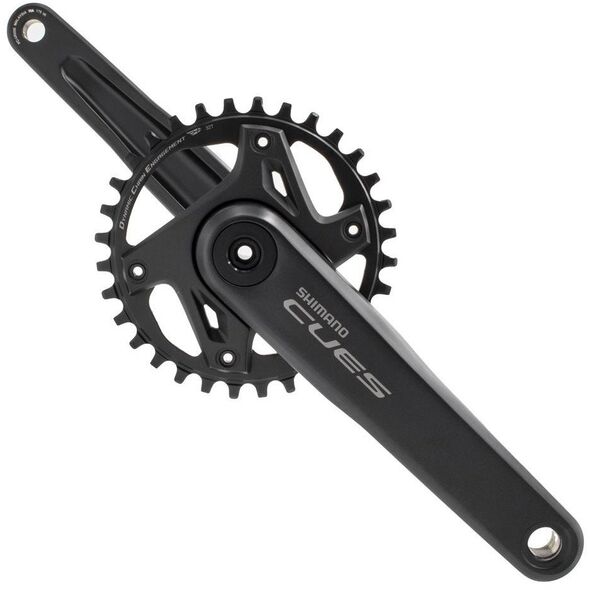 Mechanizm korbowy Shimano Cues  FCU60001, 1 x 9/10/11/rz, 175 mm, 32T, bez łożysk