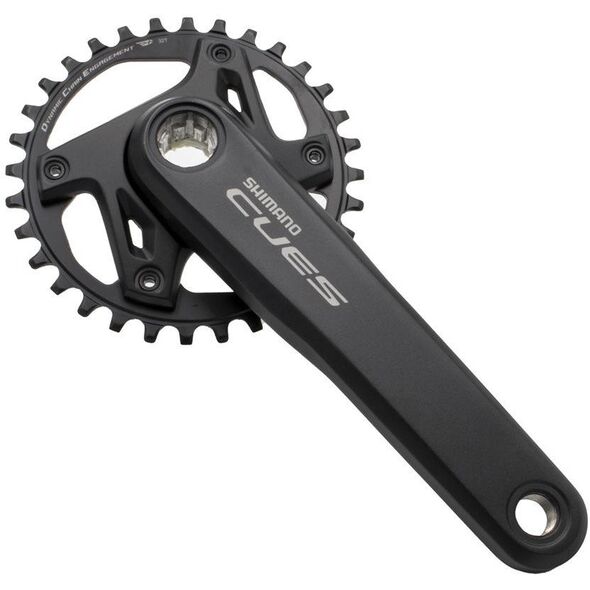 Mechanizm korbowy Shimano Cues  FCU60001, 1 x 9/10/11/rz, 175 mm, 32T, bez łożysk