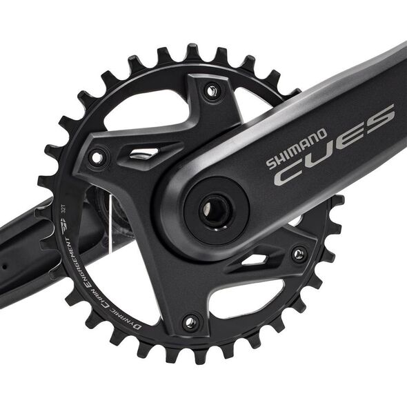 Mechanizm korbowy Shimano Cues  FCU60001, 1 x 9/10/11/rz, 175 mm, 32T, bez łożysk