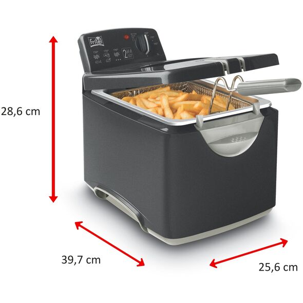Fryer Turbo SF 3liter Rustfrit stål