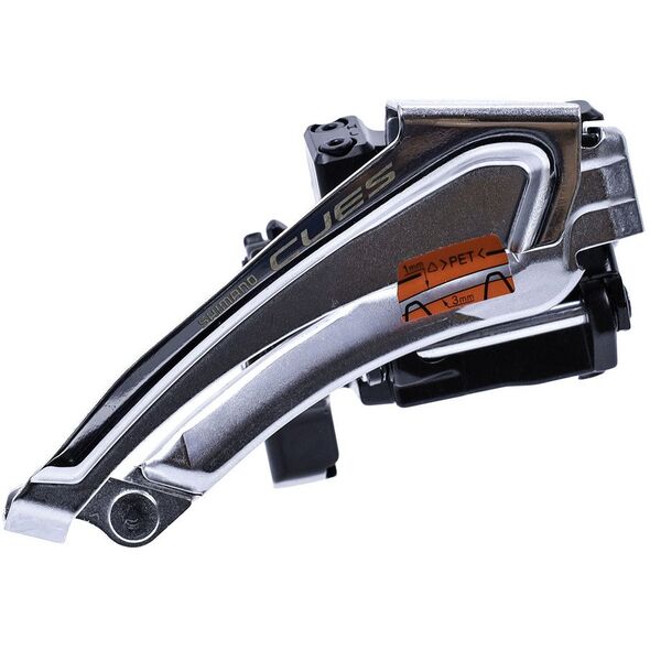 Przerzutka przednia Shimano Cues FD-U6010-L 2x10/11-rz, 28,6/31,8/34,9 mm, Top Swing, 46T