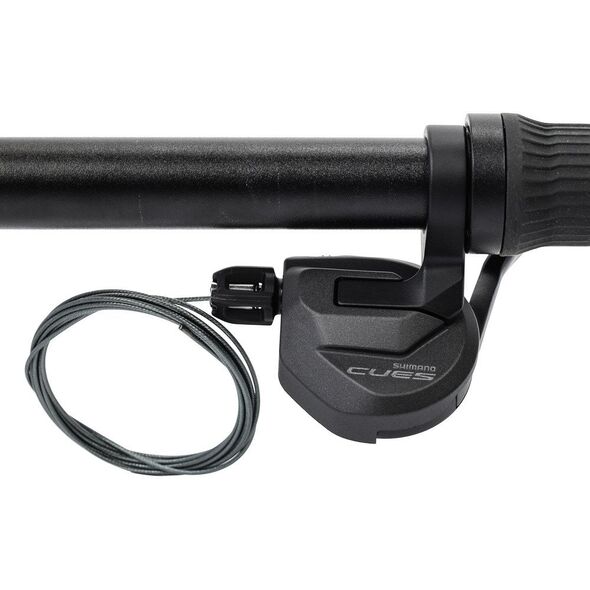 Dźwignia przerzutki przedniej Shimano Cues SL-U8000-L, 2-rzędowa, lewa