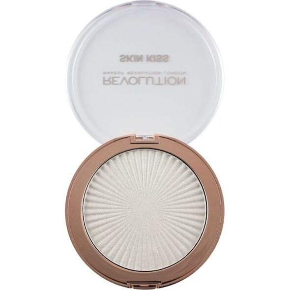 Makeup Revolution Skin Kiss Frozen Kiss Highlighter Rozświetlacz do twarzy 14g